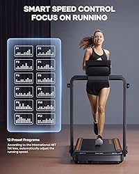 HomeTro 2 in 1 Under Desk Treadmill, Folding
