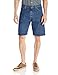 Wrangler Authentics Men's Classic Relaxed Fit Five Pocket Jean Short, Stonewash Dark, 36