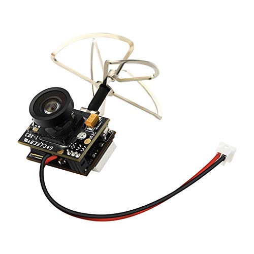 Isali 2018 Eachine TX02 Super Mini AIO 5.8G 40CH 200mW VTX 600TVL 1/4 Cmos FPV Camera for FPV Multicopter