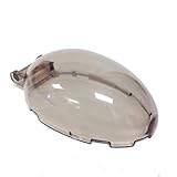 Lego Parts: Windscreen 6 x 4 x 2 1/3 Bubble Canopy with Handle (Transparent Black)