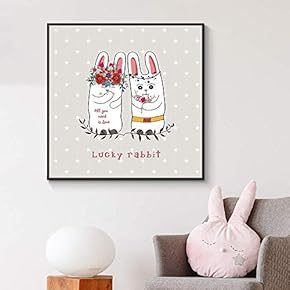 Floating Framed Canvas Wall Art for Living Room, Bedroom Canvas Prints for Home Decoration Ready to Hang - 16x16 inches