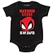 Feisty and Fabulous Maximum Effort in My Diaper, Spoof Bodysuit, Black, 0-3 mo