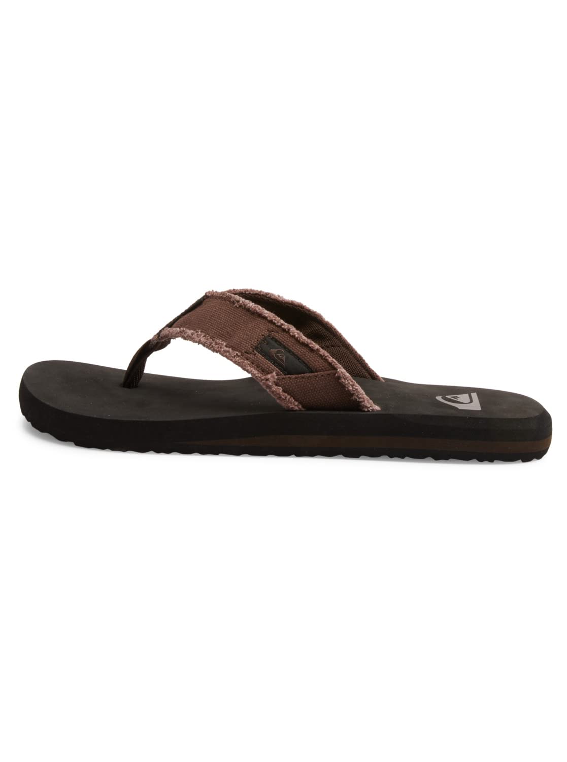 Quiksilver Men's Monkey Abyss Flip Flops, Brown