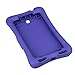 NEWSTYLE Shock Proof Case Light Weight Kids Super Protection Cover with Audio Amplifier Design for Samsung Galaxy Tab 3 7.0-inch Tablet (Purple)