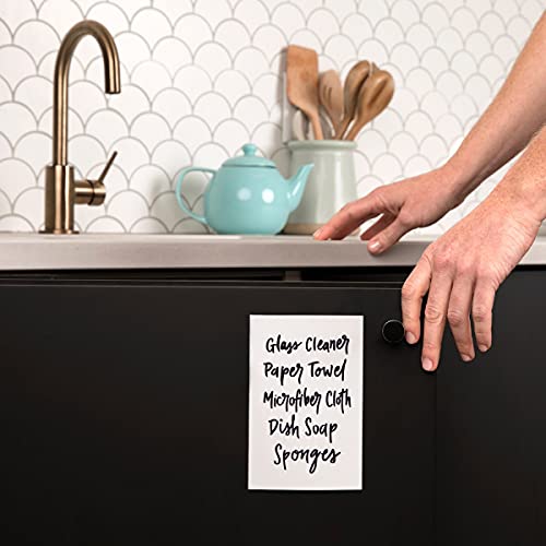 MC SQUARES Stickies 4x6 Reusable Sticky Notes 12Pack 2Year Re