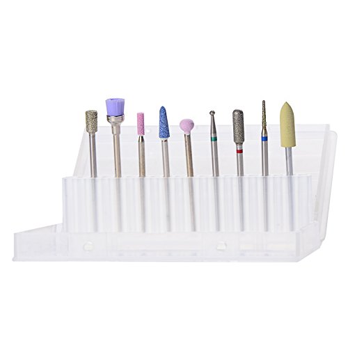 SpeTool Nail Art Drill Bits Tools Kit 3/32