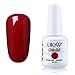 Elite99 Soak-off Gel Polish Lacquer Nail Art UV LED Manicure Varnish 15ml Blood Red 1337