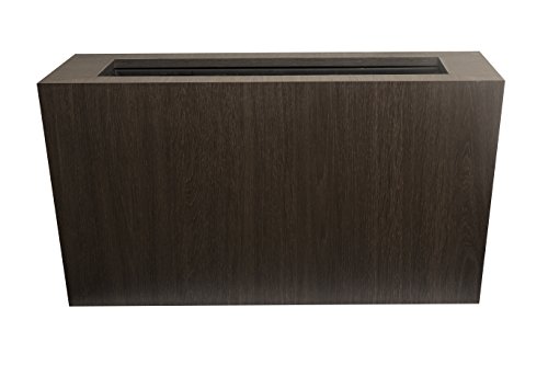 Hobby Blume Natura Pflanzkasten, rechteckig mit autoriego, dunkel, 86 x 47 x 46 cm