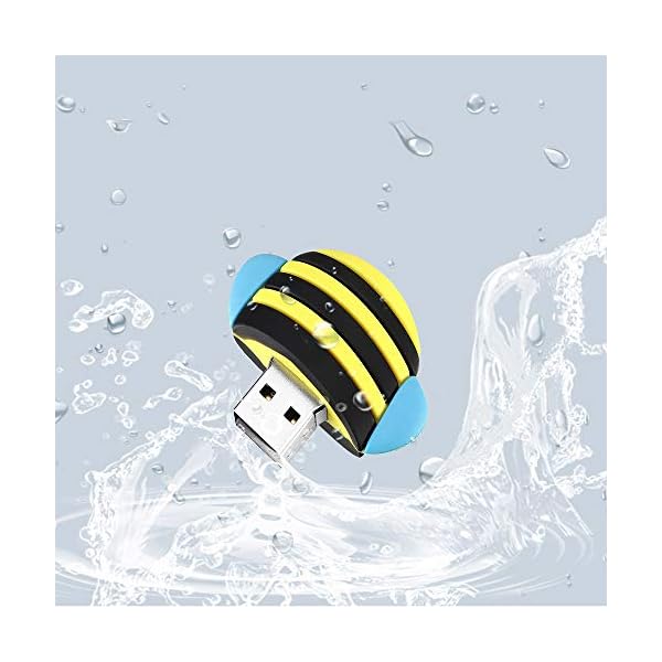 Garrulax USB Stick, Premium USB 2.0, High Speed Cute Tier Niedliches Silikon 8GB / 16GB / 32GB USB-Flash-Laufwerk Wasserdicht Memory Stick Speicherstick – Bild 5