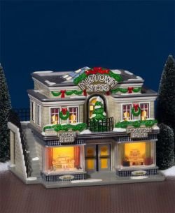 Department 56 Snow Village Midtown Shops