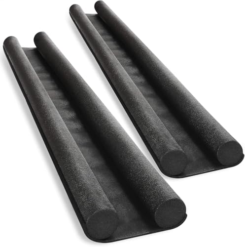 Door Draft Stopper–Door Draft Blocker, Under Door Seal Guard for Noise, Cold Air, Dust & Insects–Weatherproof Soundproof Door Sweep for Home, Office & Garage–Easy Install, Adjustable & Durable (37")