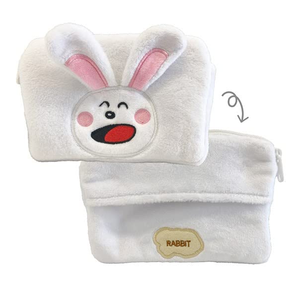 ESK Japan Tabekko Animal Mini Tissue Pouch Rabbit