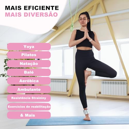 Peso de Pulso, Pesos de Pulso para Mulheres E Homens * 2, Caneleira, Peso Ajustável para O Pulso, Peso de Pulso 900G, Pesos de Braço para Caminhada, Tornozeleira Academia, Peso de Perna