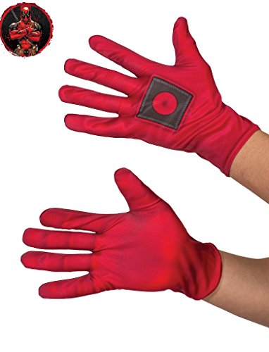 Adult Deadpool Gloves - Marvel Comics Super Hero Anti Hero