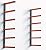 Bora Portamate PBR-001 Wood Organizer and Lumber Storage Metal Rack with 6-Level Wall Mount - Indoor and Outdoor Use