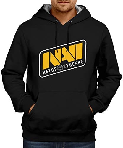 Fashion And Youth Team Natus Vincere Black Hoodie | Gaming Jacket Sweatshirt | Team Navi Hoodie
