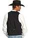 Scully Rangewear Men's Rangewear Frontier Canvas Vest Black XXX-Large