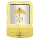 Creative Converting Mod Baby Shower Honeycomb Centerpiece