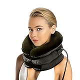 Swtroom Health Cervical Neck Traction Device – Instant Pain Relief for Chronic Neck and Shoulder Pain – Effective Alternate Pain Relieving Remedy，Brown (Brown)
