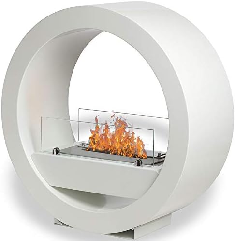 Chimenea Bio Etanol Izoa Color Blanco Chimenea De Etanol Sarten