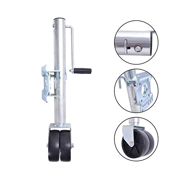 Dual-Wheel-Swivel-Trailer-Jack-1500-Lbs-Capacity-Swing-Back-Boat-RV-Utility