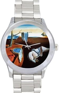 Neue Jahr Geschenke Weihnachten Geschenke Von Salvador Dali The Persistence Of Memory Custom Metall Armbanduhr Amazon De Drogerie Korperpflege
