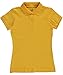 Lee womens Stretch Pique Polo Shirt, Gold, Medium US
