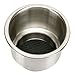 Amarine Made Stainless Steel Cup Drink Holder with Drain Marine Boat Rv Camper