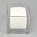 12 Piece Set Square Glass Vase 4