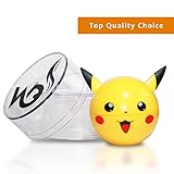 Large Spice, Herb and Tobacco Grinder – 3 Piece Pokémon Pikachu Grinder – Zinc Alloy Grinder with Pollen Catcher -2.2 inch – Yellow