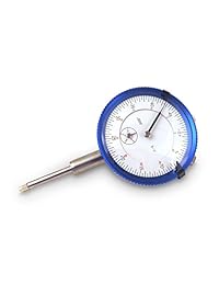 Base magnética con ajuste fino, indicador de prueba con reloj SAE y set de 22 puntas de yunque con resolución de 0,0005 (la mitad de una milésima), 1 pulgada de recorrido, precisión 0.001 pulgada por 1 pulgada MBDIAP