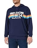 Kimoa Unisex_Adult Hoodie Capucha Racing 14 Azul