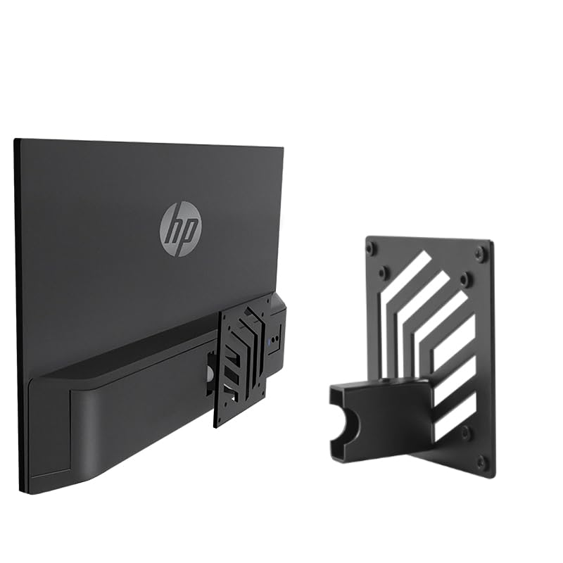 Photo 1 of JUNBOMAOYI Wall Mount VESA Adapter Bracket Compatible with HP M Series Monitors M22f M24f M24fd M24fw M24fwa M27f M27fd M27fq M27fw M27fwa M32f 524sa 524sw 524sf 527sa 527sw 527sf and 532sf