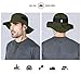 Fishing Hat for Men & Women - Boonie Hat w/UV Sun Protection for Camping, Outdoors, Hiking, Safari, Beach, Gardening UPF 50+ Army Green