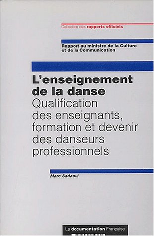 L' enseignement de la danse