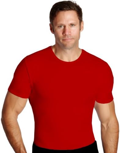 IS PRO ACTIVEWEAR Compression Crew neck Red 3XL