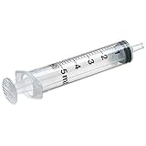 5 Pack of 1 TSP 5 ML 5CC Slip Tip Syringes w/o needle.