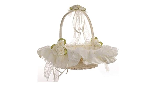 monsoon flower girl basket