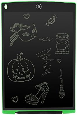 EARME 12 Inch LCD Writing Tablet,Drawing Massage Board with Stylus for Housewives School&amp; Work Office and Gift for Kids(12inch green)