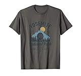 Vintage Retro Yosemite National Park Hiking T Shirt T-Shirt