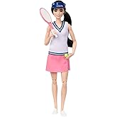 Barbie Doll & Accessories, Career Tennis Player Doll with Racket and Ball