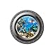 Hatop Submarine Portholes Wall Sticker Kids Coral Fish Boat Scuttles Decals Mural Art Nursery Home Decor (D)