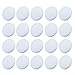 Outus 20 Pieces Door knob Wall Protectors Wall Guards Stoppers Door Handle Bumper Self Adhesive Round Rubber Stop, White