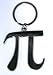 Pi (Math) Symbol Key Chain