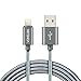 Vomelon Apple Lightning to USB Sync & Charging Cable High Speed 6 feet Nylon Braided USB Cable for iPhone 6, 6 Plus, iPod Touch 5/6, iPad Air and More Apple devices