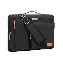 MOSISO 360 Protective Laptop Shoulder Bag, 15-15.6