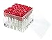 Flower Box Water Holder, Acrylic Rose Pots Stand - Decorative Square Vase with Removable 2 Tiers - Valentine's Day, Mother's Day, Birthday Gift, 25 Holes