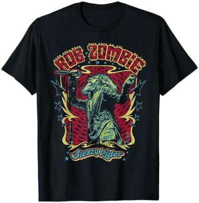 Amazon.com: Rob Zombie Dragula Comic Adult Black Short Sleeve T