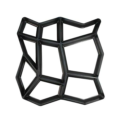 Votprof Concrete Molds, DIY Path Maker, Cement Molds for Walkways, Gardens, Backyard, Patio, Heavy-Duty Concrete Pavement Mold, Sturdy and Easy to Use - Thumbnail 2