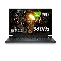 Alienware M15 R6 Gaming Laptop - 15.6-inch FHD (1920 x 1080) 1ms 360Hz Display, Core i7-11800H, 32GB DDR4 RAM, 1TB SSD, NVIDIA RTX 3070 8GB Graphics, Windows 11 Home - Black